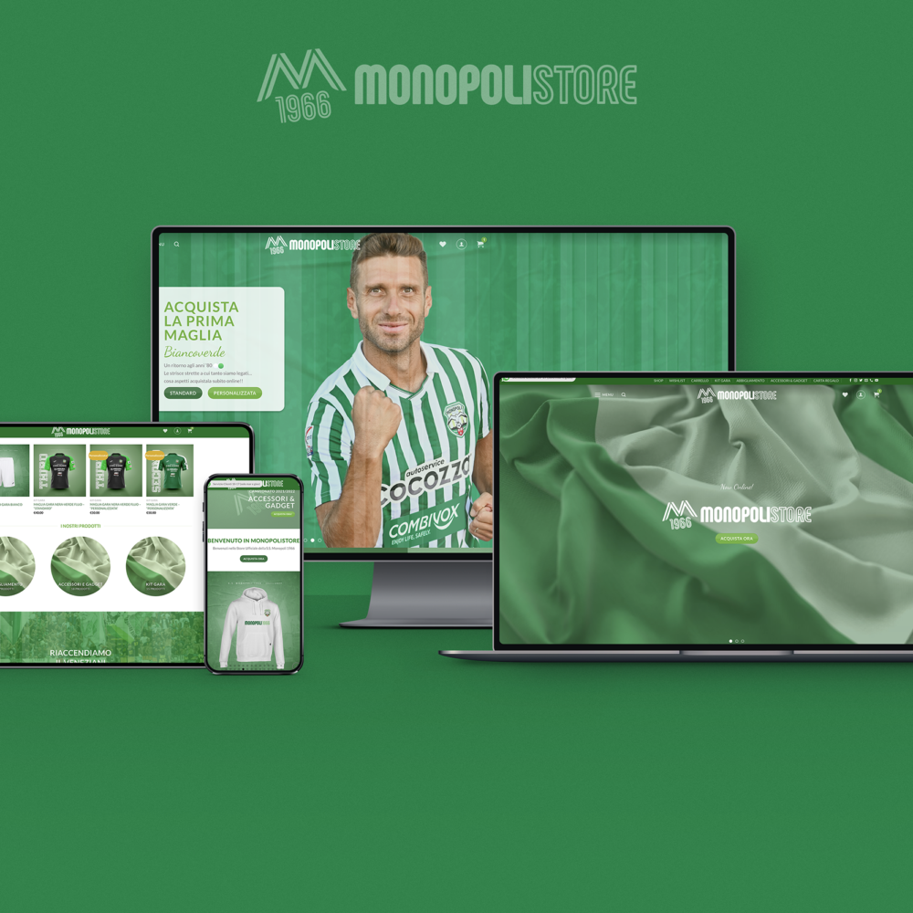 Realizzazione nuovo sito E-Commerce MONOPOLISTORE.com